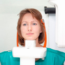 фотография пациентки, проходящей обследование